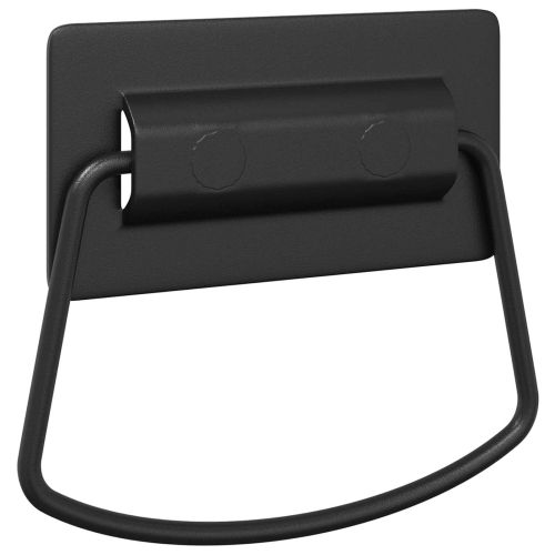 Дръжки за шкафове 12 pcs Черно 85 x 45 мм Метал