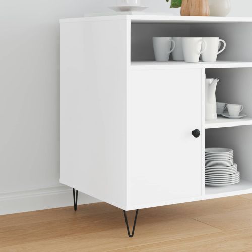 Мебелен крак 12 pcs Черно 54.1 x 54.1 x 100 мм Желязо