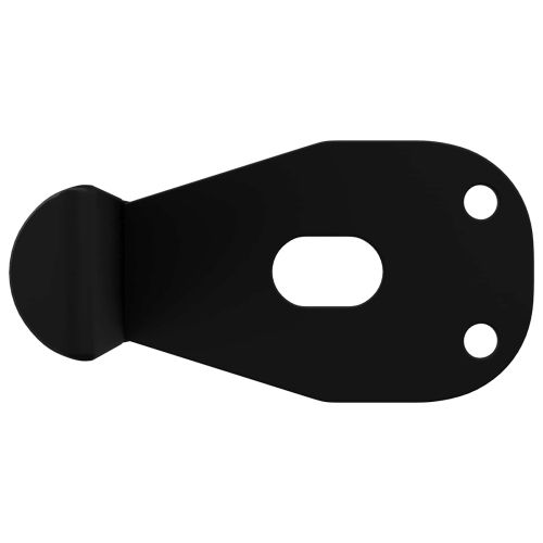 Крака за мебели 12 pcs Черно 66 x 36 x 160 мм Желязо