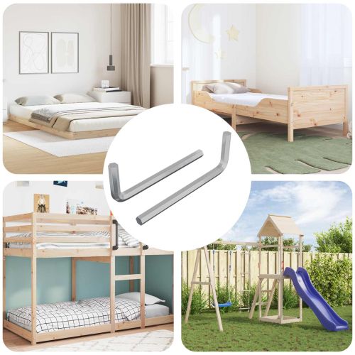 Хекс ключ 2 pcs Сребрист 32 x 86 мм Стомана