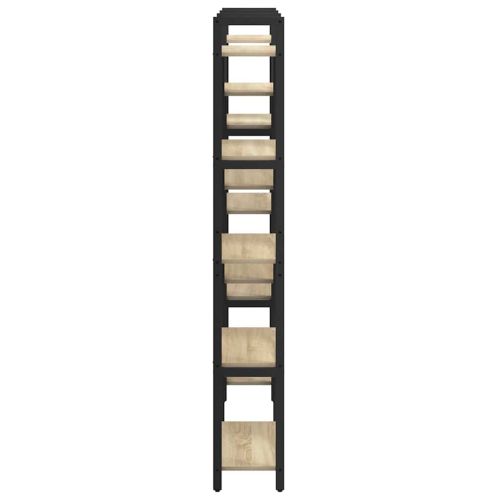 Рафт за книги Сонома дъб 156 x 25 x 167 см Инженерно дърво