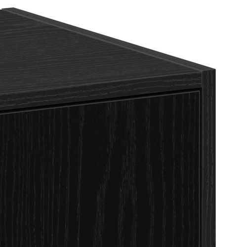 Аптекарски шкаф Черен дъб 40 x 41 x 118 см Инженерно дърво