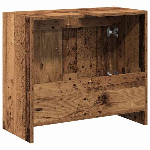 Шкаф за баня Старо дърво 63 x 29 x 55 cm Инженерна дървесина
