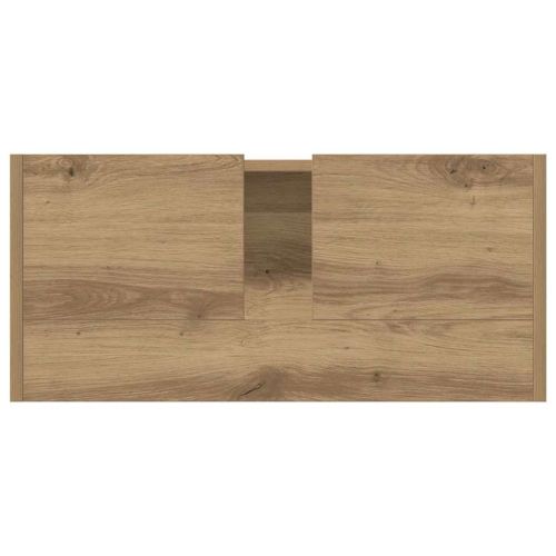 Шкаф за баня със съхранение Дъб 63 x 29 x 55 cm Инженерно дърво