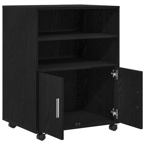 За шкафове Черния дъб 60 x 48 x 74.5 см С колела