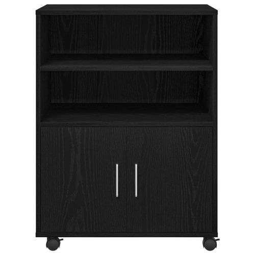 За шкафове Черния дъб 60 x 48 x 74.5 см С колела