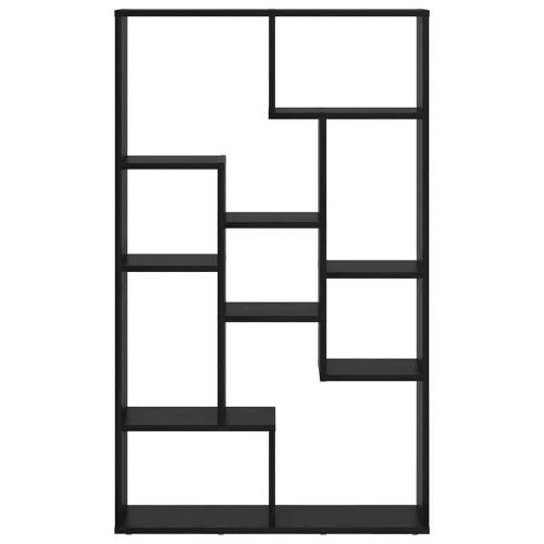 Шкаф за книги 8 нива 72 x 20 x 120,5 см Инженерна дървесина
