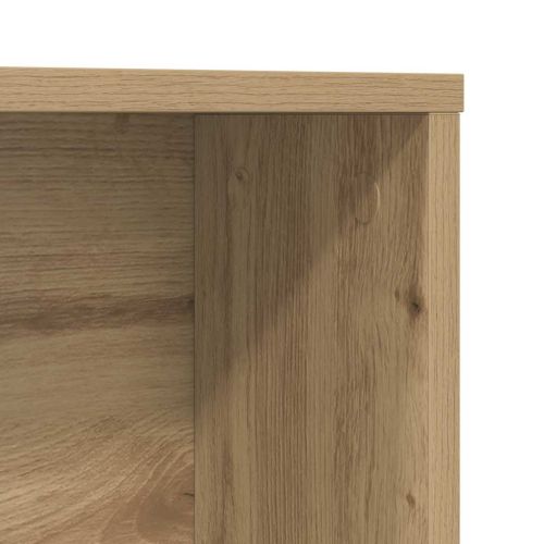 Бюро с рафт със съхранение Дъб 91 x 50 x 149 см Инженерно дърво