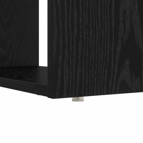 Бюро с рафт Черния дъб 113 x 54 x 120 см Инженерно дърво