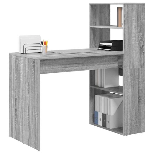 Бюро Сив Сонома Инженерна дървесина 113 x 54 x 120 см