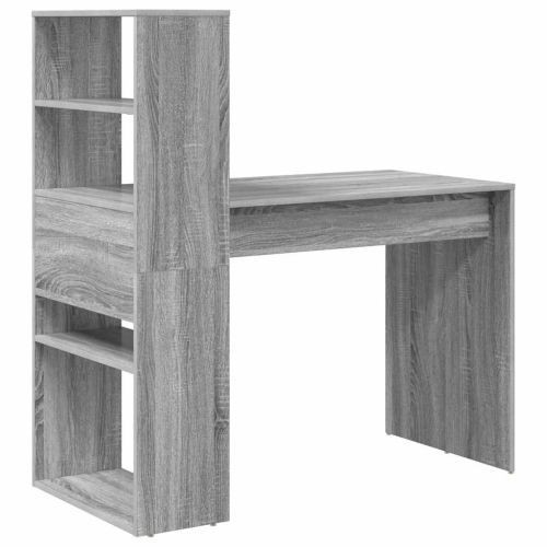 Бюро Сив Сонома Инженерна дървесина 113 x 54 x 120 см