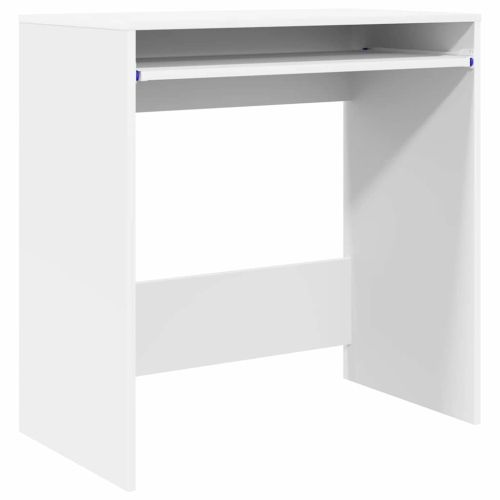 Бюро с чекмедже Бяло 77.5 x 43 x 79 см Инженерно дърво