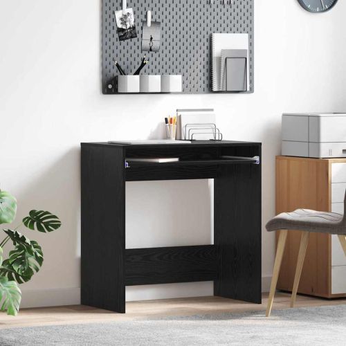 Бюро с чекмедже Черния дъб 77.5 x 43 x 79 см Инженерно дърво