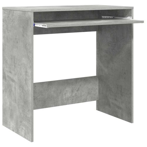 Бюро Циментено сиво Инженерна дървесина 77.5 x 43 x 79 см