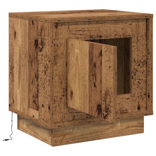 Нощен шкаф Старо дърво 44 x 34,5 x 45 см Инженерно дърво