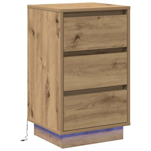 Нощен шкаф с чекмедже Дъб 39 x 34,5 x 65 см Инженерно дърво