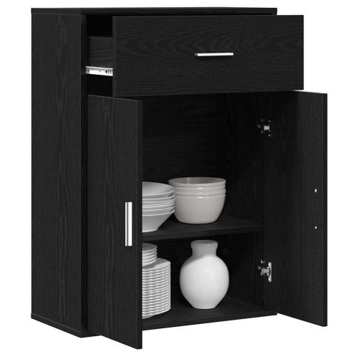 Служебен шкаф Черния дъб 60 x 30 x 84 см Инженерно дърво