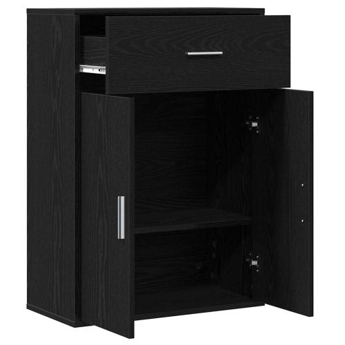 Служебен шкаф Черния дъб 60 x 30 x 84 см Инженерно дърво