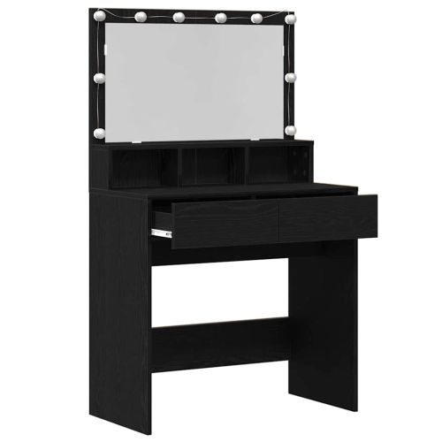 Тоалетка Черния дъб 80 x 41 x 134,5 см Инженерна дървесина