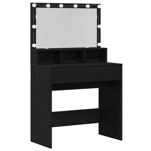 Тоалетка Черния дъб 80 x 41 x 134,5 см Инженерна дървесина
