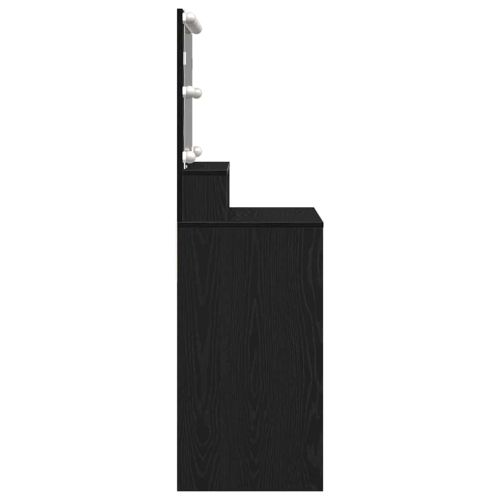 Тоалетка Черния дъб 80 x 41 x 134,5 см Инженерна дървесина