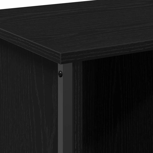 ТВ шкаф Черния дъб 102 x 35 x 45 см Инженерно дърво