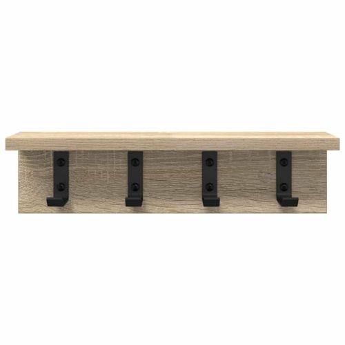 Стенен закачалка за палта Сонома дъб 40 x 10,5 x 10,5 см
