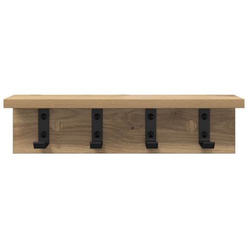 Стенен закачалка за палта Дъб 40 x 10,5 x 10,5 см
