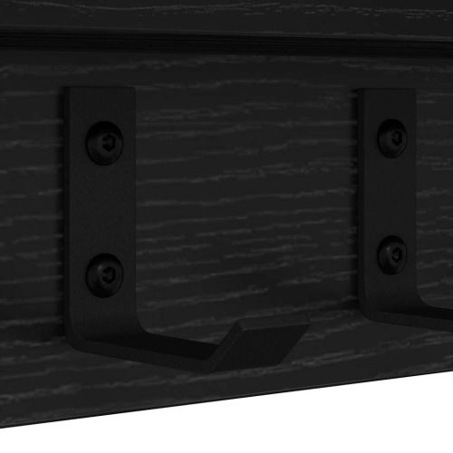 Стенен закачалка за палта Черния дъб 80 x 10,5 x 10,5 см