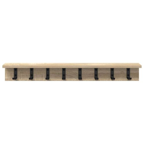 Стенен закачалка за палта Сонома дъб 80 x 10,5 x 10,5 см