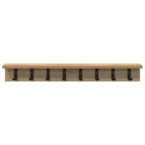 Стенен закачалка за палта Дъб 80 x 10,5 x 10,5 см