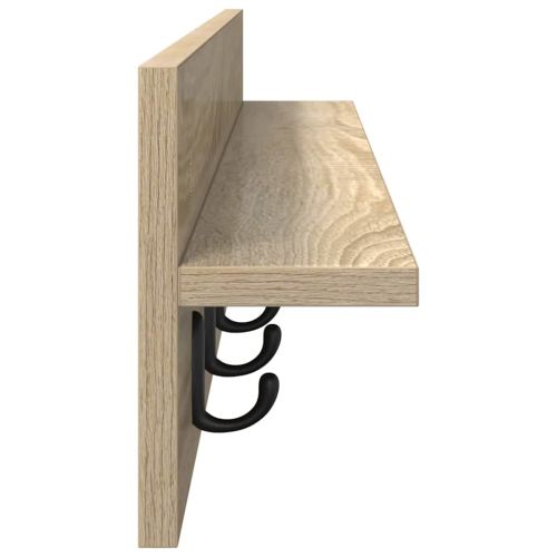 Стенен закачалка за палта Сонома дъб 100 x 10,5 x 18 см