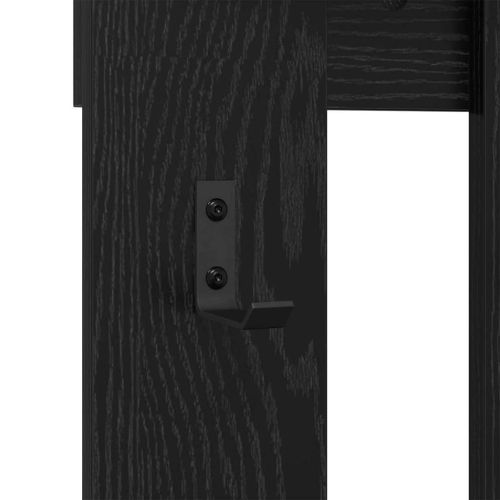 Стенен закачалка за палта Черния дъб 100 x 10 x 100 см