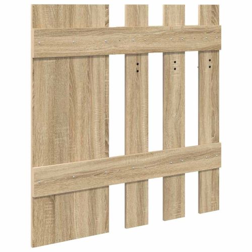 Стенен закачалка за палта Сонома дъб 100 x 10 x 100 см