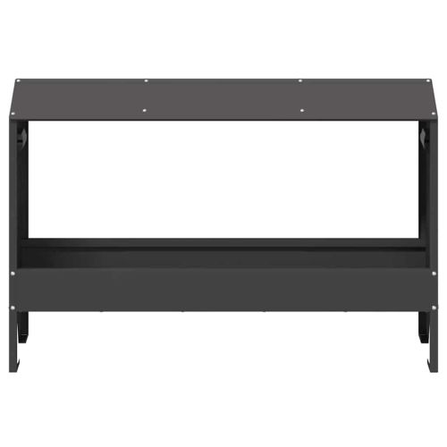 Хранилка за пилета Черно 81 x 32 x 53,5 см