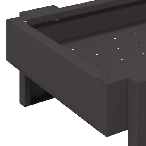 Хранилка за пилета Черно 80 x 28 x 13.5 см