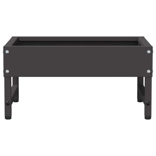 Хранилка за птици Черно 80 x 28 x 13.5 см
