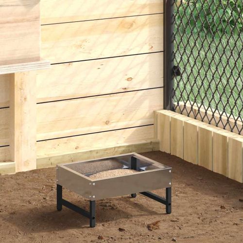 Хранилка за птици Сребрист 80 x 28 x 13.5 см