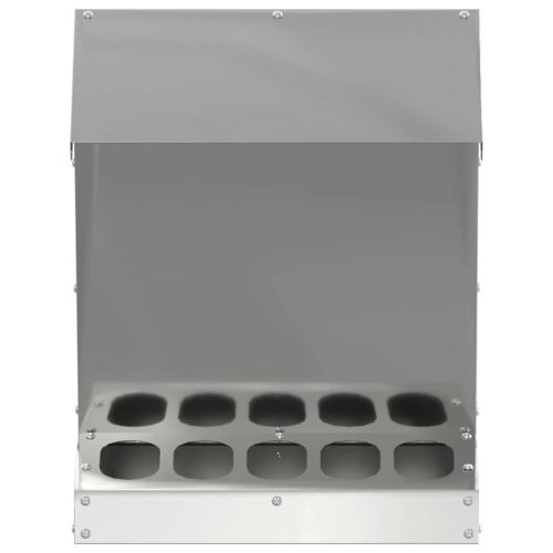 Кокошарник Сребрист 30 x 30 x 39 см Галванизирана стомана