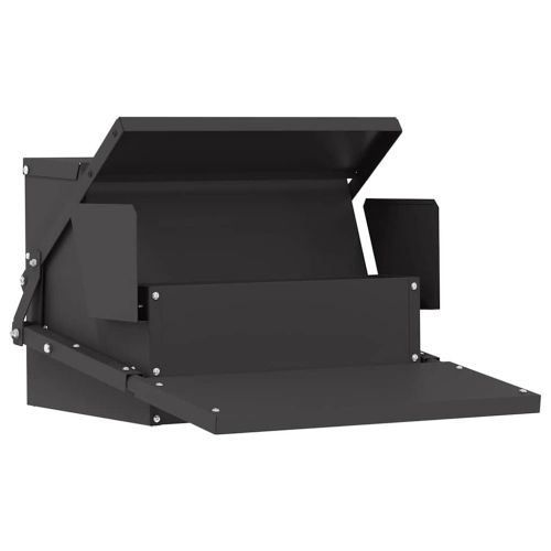 Кокошка Т ределна хранилка Черно 50 x 40 x 29 см