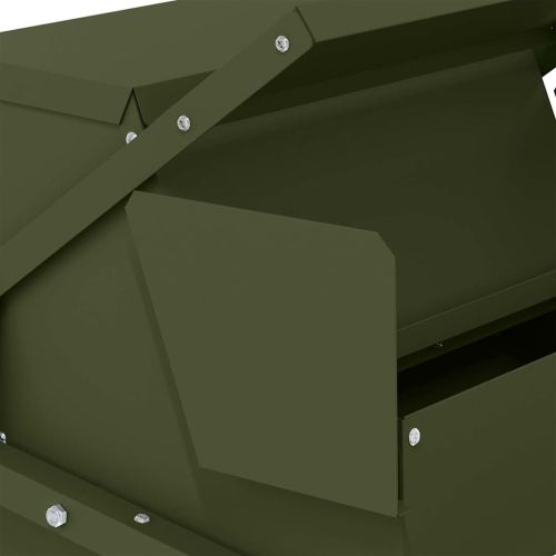 Кокошка Т ределна хранилка Маслиненозелено 50 x 40 x 29 см 2 кг