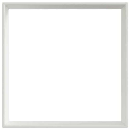 Ограда за трева Бяло 60 x 60 x 13 см Стомана