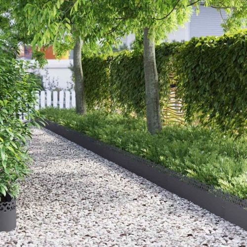 Ограничители за тревни площи 20 pcs Антрацит 103 x 0,05 x 22 см