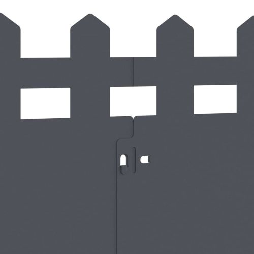 Ограничители за тревни площи 30 pcs Антрацит 103 x 0,05 x 22 см