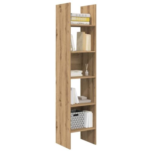 Шкаф за книги Дъб 40 x 35 x 180 см Инженерно дърво