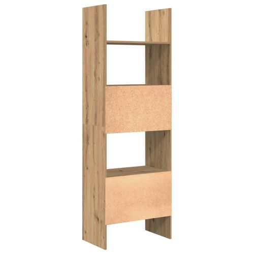 Шкаф за книги Дъб 60 x 35 x 180 см Инженерно дърво