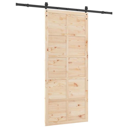 Преплъзваща се врата Натурално 80 x 208 см