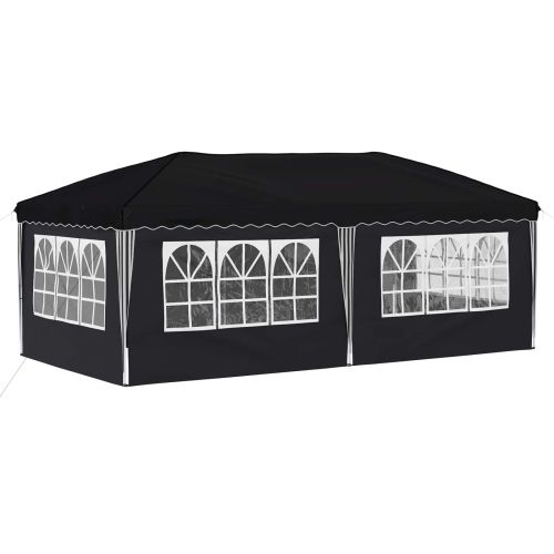 Поп-ъп парти палатка 575 x 288 x 245 см Антрацит
