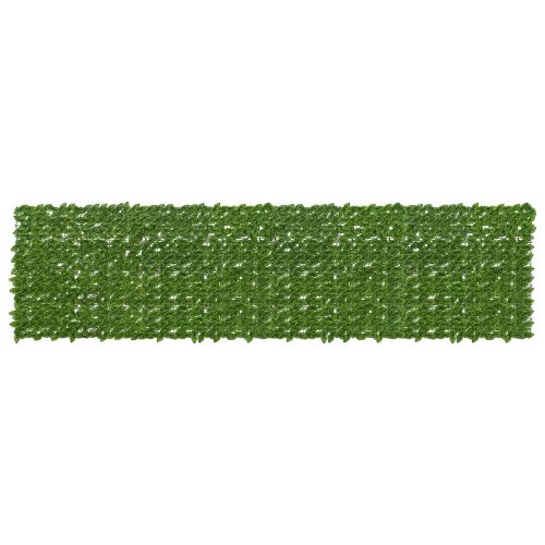 Завеса за балкон с листа Зелен и жълт 400 x 100 cm