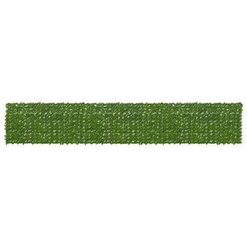 Завеса за балкон с листа Зелен и жълт 600 x 100 cm